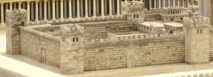 [The Inner and Outer Courts of the Temple, Detail of Model]