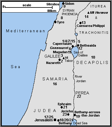 Maps Of New Testament Story