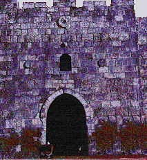 Herod's Gate or Crusaders' Gate, Jerusalem