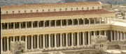 [The Outer Court of the Temple, Jerusalem, Model]