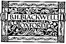[B. H. Blackwell / Oxford]